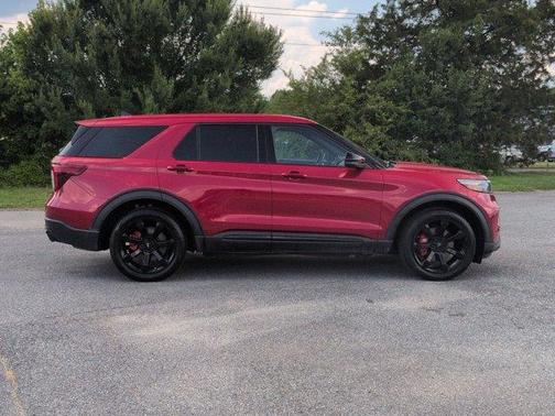 Red Metallic 2022 Ford Explorer ST