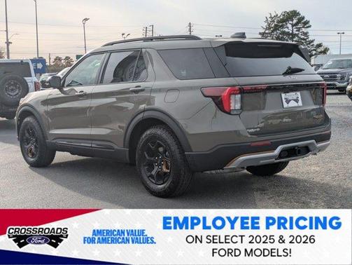 Gray 2026 Ford Explorer Tremor