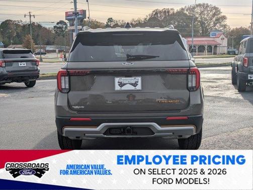 Gray 2026 Ford Explorer Tremor