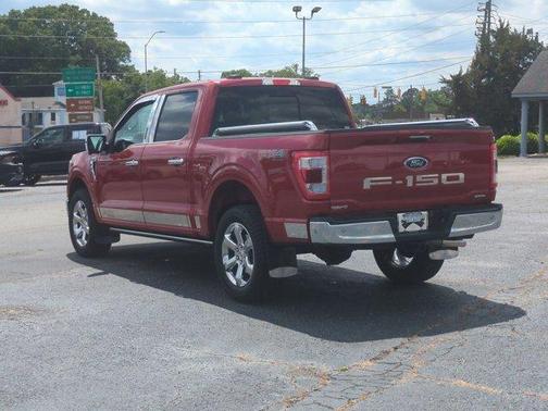 Red Metallic 2023 Ford F-150 Lariat