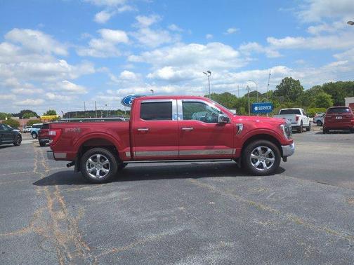 Red Metallic 2023 Ford F-150 Lariat