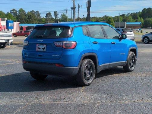 Laser Blue 2019 Jeep Compass Sport