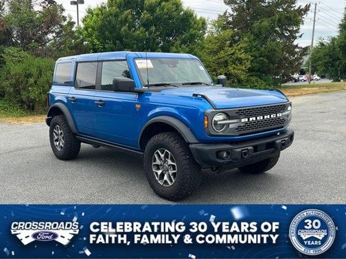 Blue Metallic 2025 Ford Bronco Badlands