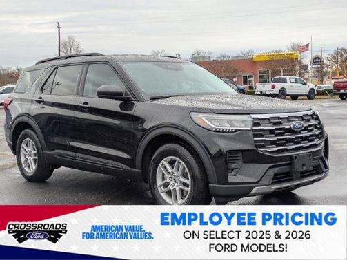 Black Metallic 2026 Ford Explorer Active