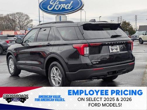 Black Metallic 2026 Ford Explorer Active