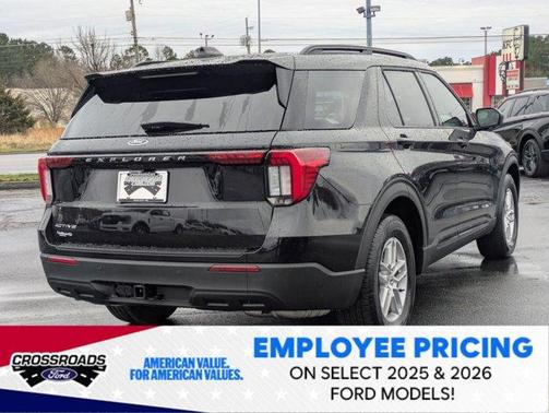 Black Metallic 2026 Ford Explorer Active