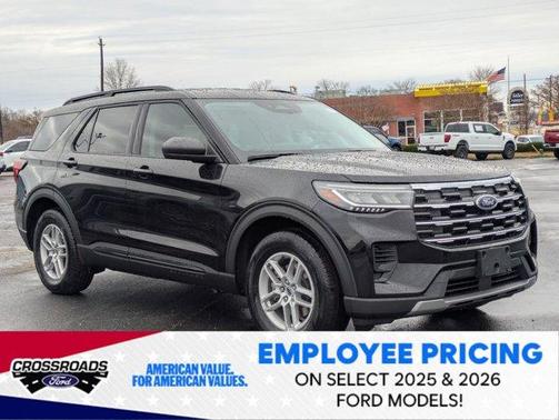 Black Metallic 2026 Ford Explorer Active