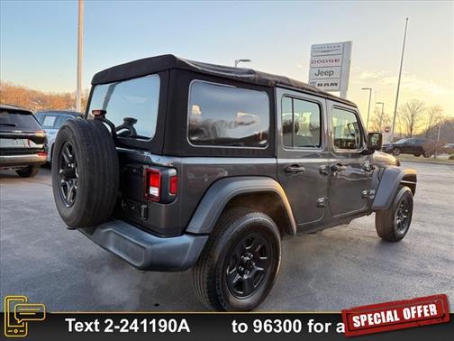 2019 Jeep Wrangler Unlimited Sport