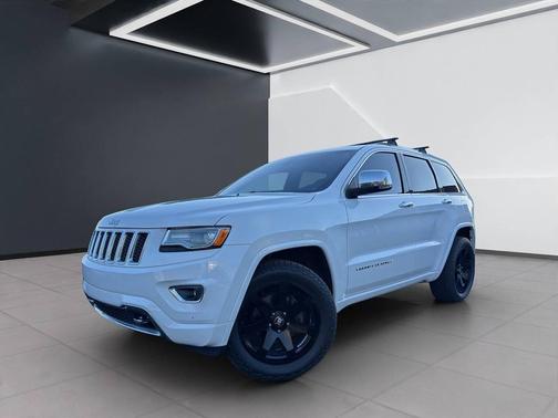 Bright White Clearcoat 2015 Jeep Grand Cherokee Overland