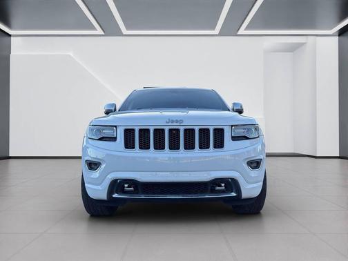 Bright White Clearcoat 2015 Jeep Grand Cherokee Overland
