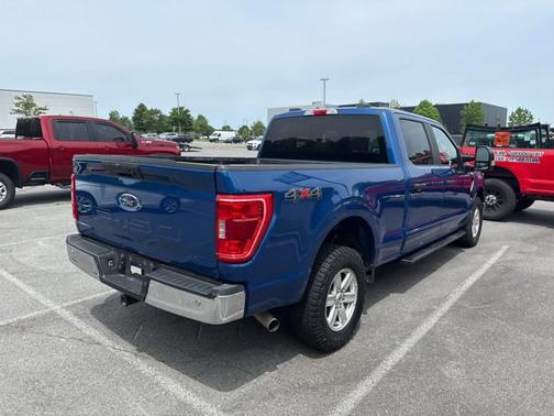 Atlas Blue Metallic 2022 Ford F-150 XLT