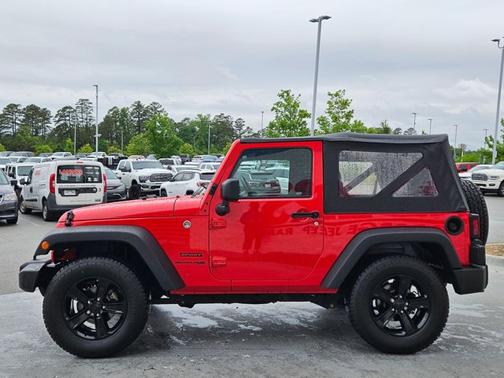 Firecracker Red Clearcoat 2018 Jeep Wrangler JK Sport