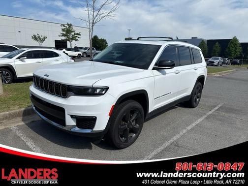 Bright White Clearcoat 2021 Jeep Grand Cherokee L Limited