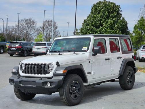 Bright White Clearcoat 2026 Jeep Wrangler Sport