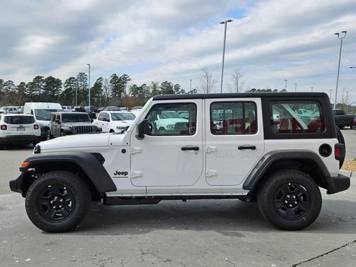 Bright White Clearcoat 2026 Jeep Wrangler Sport