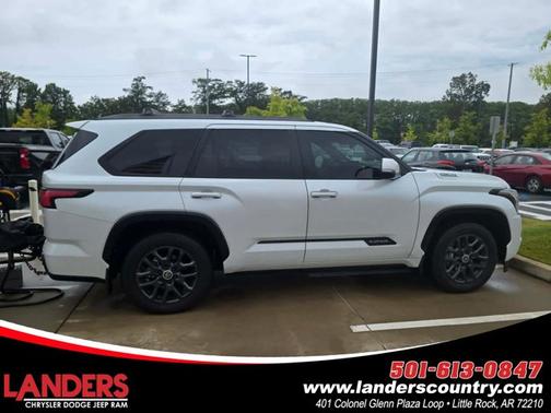 Wind Chill Pearl 2024 Toyota Sequoia Platinum
