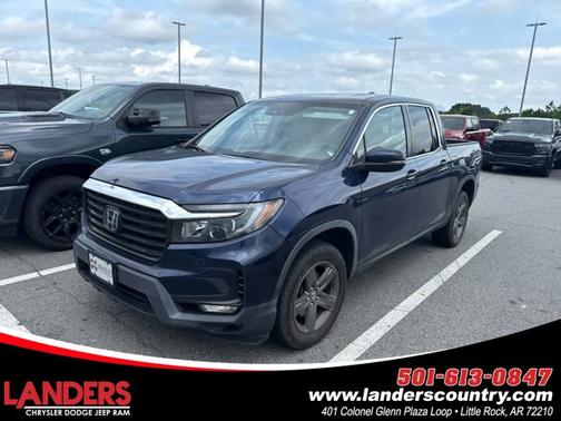 Obsidian Blue Pearl 2022 Honda Ridgeline RTL