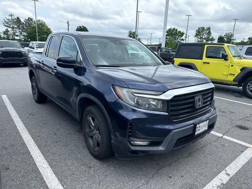 Obsidian Blue Pearl 2022 Honda Ridgeline RTL