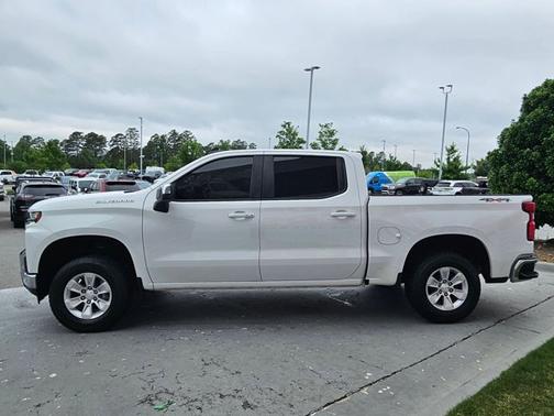 Summit White 2021 Chevrolet Silverado 1500 1LT
