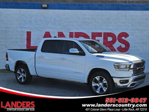Bright White Clearcoat 2022 RAM 1500 Laramie