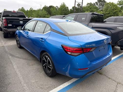 Electric Blue Metallic 2025 Nissan Sentra SV