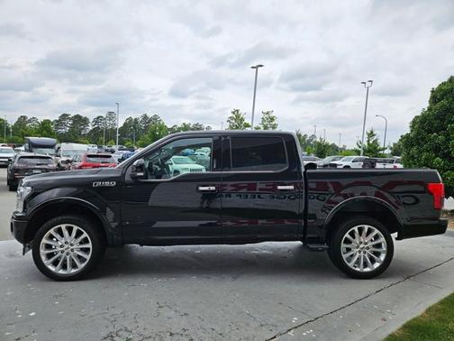 Shadow Black 2018 Ford F-150 Limited