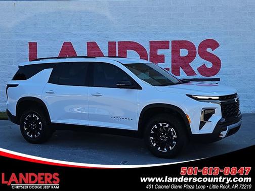 Polar White Tricoat 2026 Chevrolet Traverse AWD Z71
