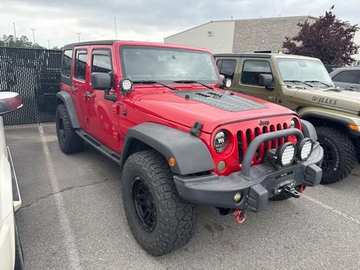 Flame Red Clearcoat 2014 Jeep Wrangler Unlimited Sport