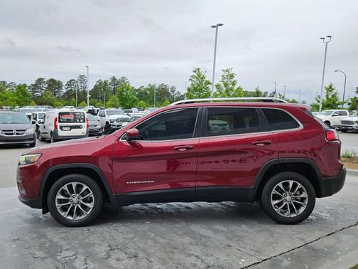 Velvet Red Pearlcoat 2019 Jeep Cherokee Latitude Plus
