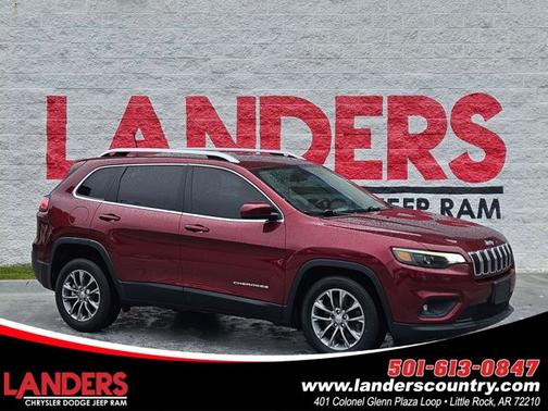 Velvet Red Pearlcoat 2019 Jeep Cherokee Latitude Plus