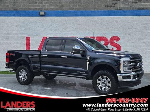 Antimatter Blue Metallic 2024 Ford F-250 King Ranch