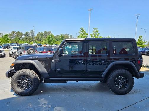 Black Clearcoat 2026 Jeep Wrangler Willys