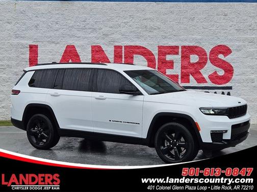 Bright White Clearcoat 2024 Jeep Grand Cherokee L Limited