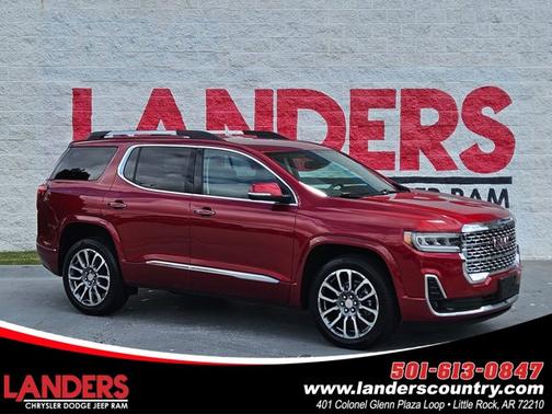 Cayenne Red Tintcoat 2021 GMC Acadia Denali