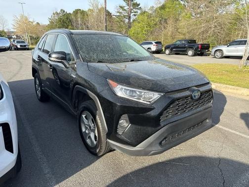 Midnight Black Metallic 2021 Toyota RAV4 Hybrid XLE