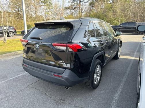 Midnight Black Metallic 2021 Toyota RAV4 Hybrid XLE