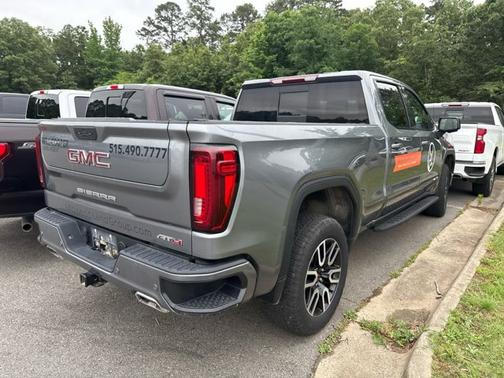Satin Steel Metallic 2021 GMC Sierra 1500 AT4