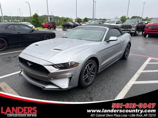 Iconic Silver Metallic 2022 Ford Mustang EcoBoost Premium