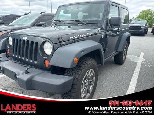 Black 2013 Jeep Wrangler Rubicon