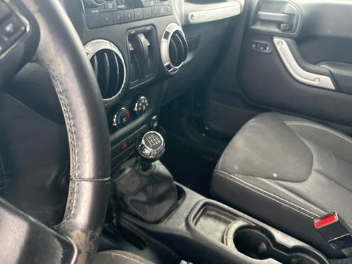 Black 2013 Jeep Wrangler Rubicon