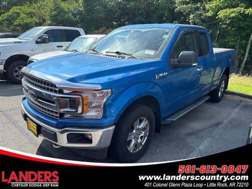 Velocity Blue Metallic 2019 Ford F-150 XLT