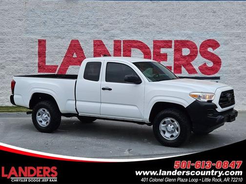 Super White 2019 Toyota Tacoma SR