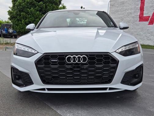 Glacier White Metallic 2025 Audi A5 Sportback S line Premium