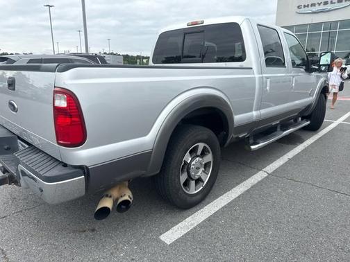 Ingot Silver Metallic 2011 Ford F-250 Lariat