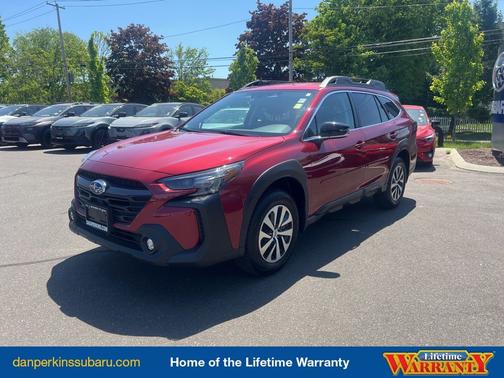 Crimson Red Pearl 2025 Subaru Outback Premium