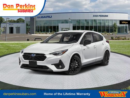 Crystal White Pearl 2026 Subaru Impreza RS