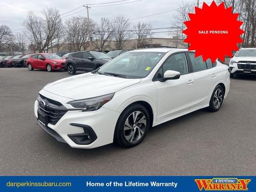 Crystal White Pearl 2025 Subaru Legacy Premium