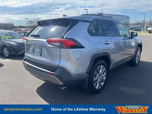 Silver Sky Metallic 2020 Toyota RAV4 Limited