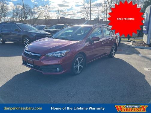 Crimson Red Pearl 2023 Subaru Impreza Premium