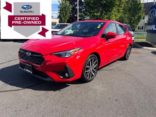 Pure Red 2026 Subaru Impreza Sport